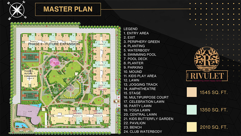 Fusion Rivulet as A Residential Project Offers Ultra Luxury Residences With 3 and 4 BHK Flats at Noida Extension