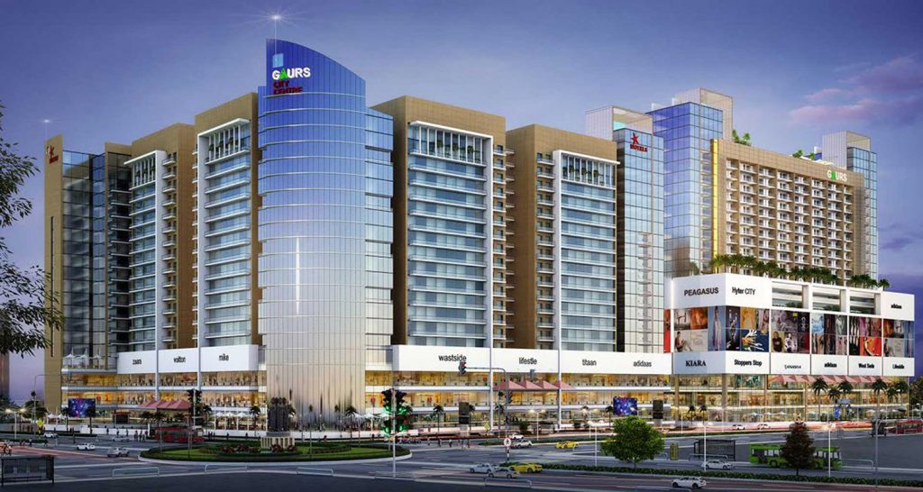 Gaur City Center Shops and Offices Noida Extension