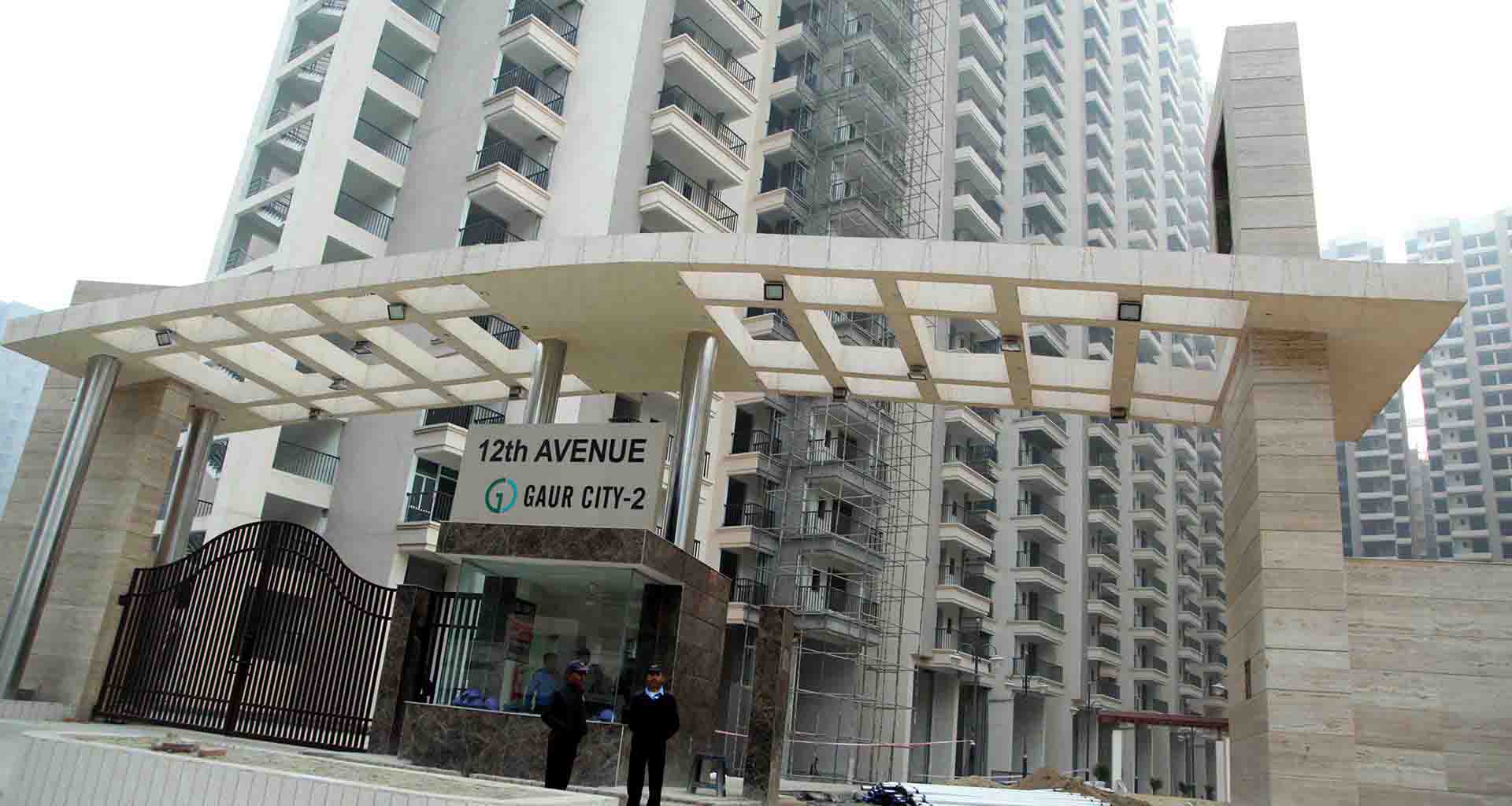 Gaur City 2 Resale Ready to Move Flats Apartments