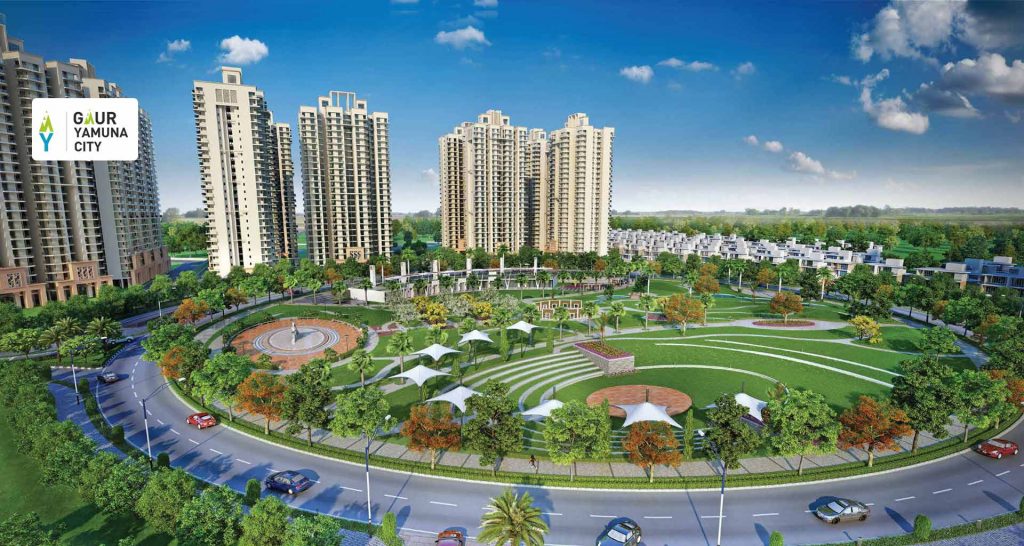 Apartments in Gaur Yamuna City in Greater Noida
