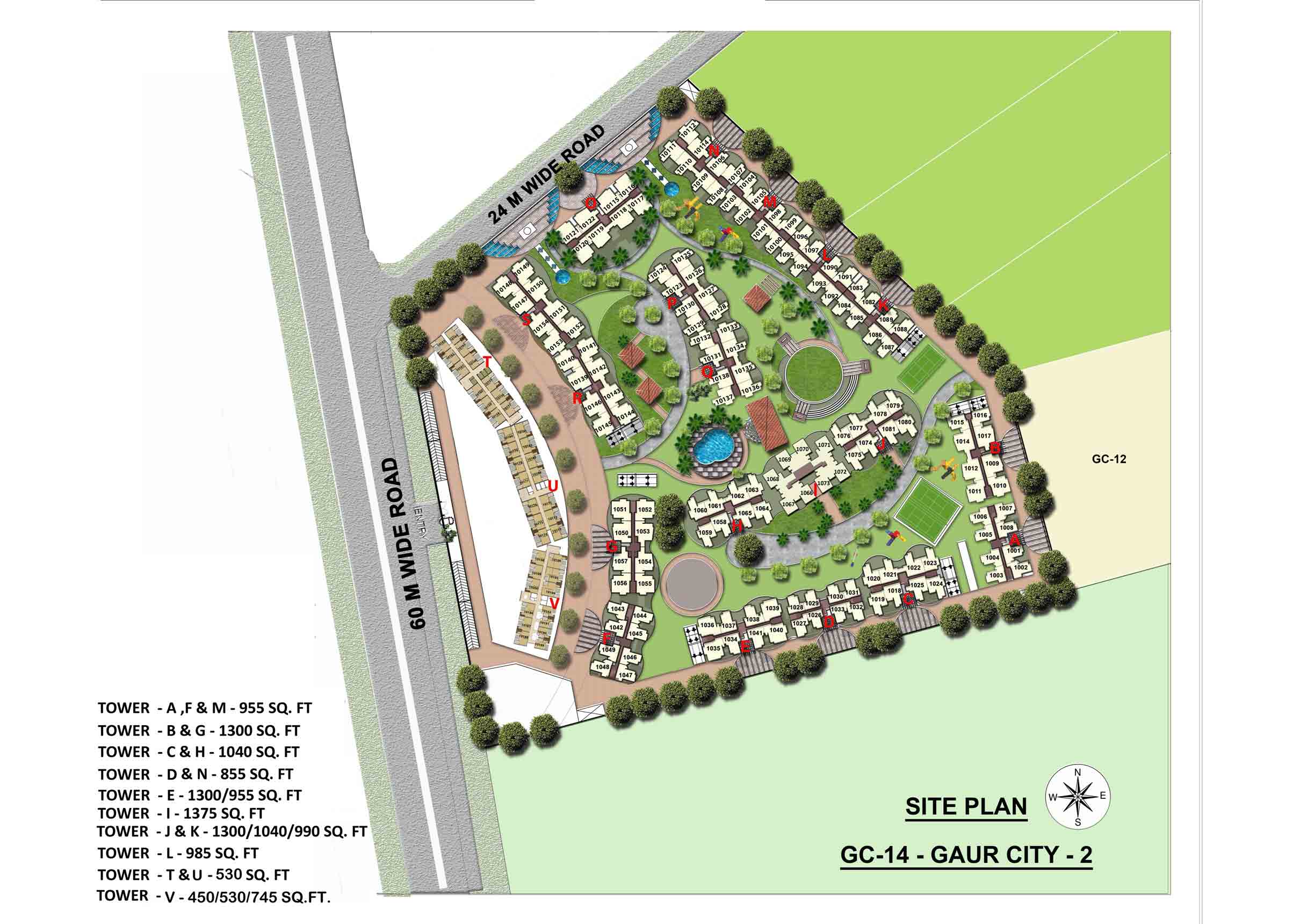 Buy Gaur City 14th Avenue – Affordable Flats with Contemporary Luxury