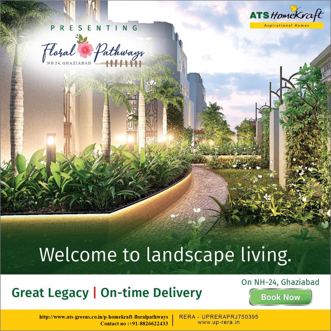 ATS Floral Pathways is an Exclusive Project in Ghaziabad